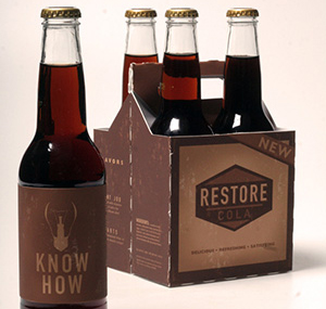 Soda Packaging project. In my Sophomore Graphic Design class we were told to create a package that told a story.